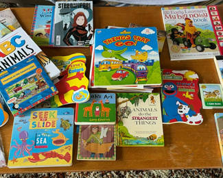 Lot 11: Collection of children's animal-themed picture books and early-learning books
