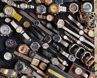 Watch Lot – Highest & Best Offer Due Saturday, June 13 at 2 PM. Sold as one lot.