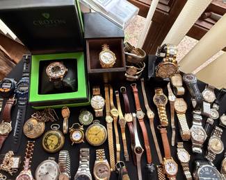 Watch Lot – Highest & Best Offer Due Saturday, June 13 at 2 PM. Sold as one lot.