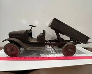 Antique Metal Dump Truck