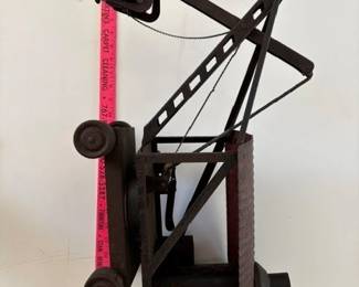 Antique toy Crane
