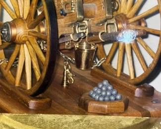 Solid Brass Cannon