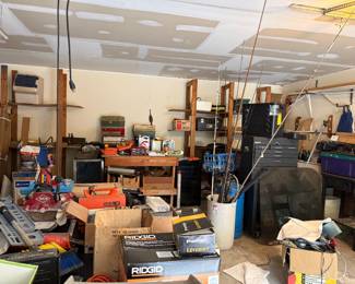 Garage - looking straight in