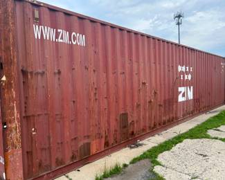 20' Zim Brand Shipping Container