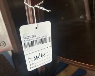 Antique Theater Seats