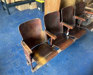 Antique Theater Seats