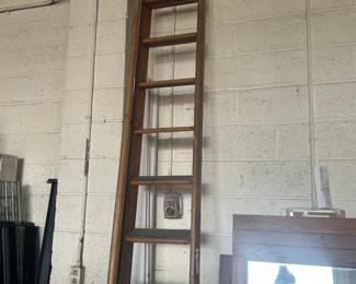 Vintage Library Cabling Ladder