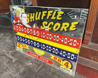 Vtg Shuffle Score Board