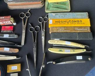 Vtg Barber Supplies