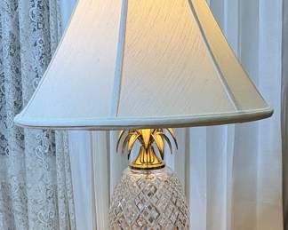 Waterford Crystal Pineapple Lamp