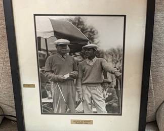 Byron Nelson & Ben Hogan Golf Photograph