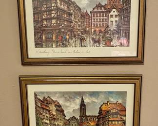 Pair of Strasbourg Prints