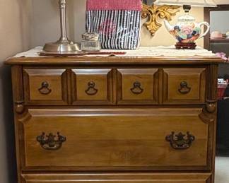 Vintage Maple Chest of Drawers
