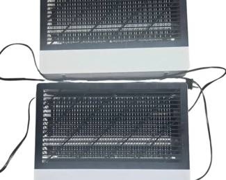 Pair Of Geckoman 20w Quiet Hybrid Indoor Bug Zappers