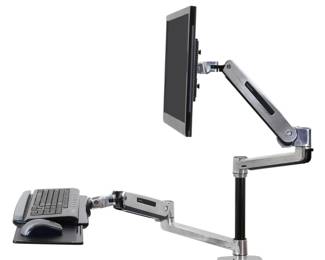 WorkFitLX, SitStand Desk Mount System
