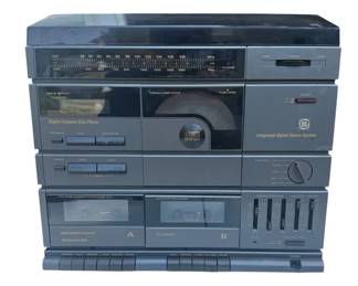 Vintage GE Integrated Digital Stereo System