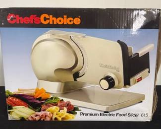 Chefs Choice Premium Electric Food Slicer NEW
