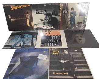 Collection Of Classic Billy Joel Vinyl Records