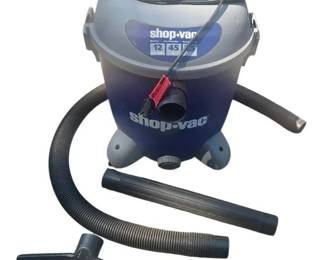 12 Gallon 4.5HP Shopvac WetDry Vacuum Cleaner