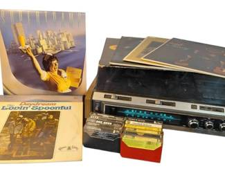 Vintage Sanyo GXT4500 Record Player Cassette Radio Stereo Combo
