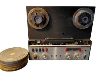 Vintage Reel To Reel Tape Deck