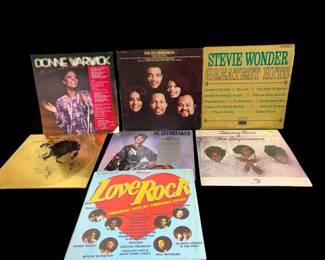 Love Rock Mystery Lot LPs