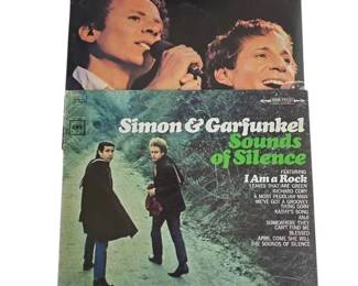 Pair Of Simon And Garfunkel Vinyl LP Classics