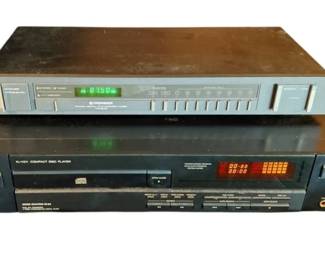 Vintage JVC CD Player And Pioneer Digital Tuner Bundle
