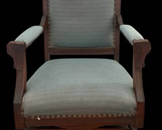 Vintage VictorianStyle Platform Rocking Chair