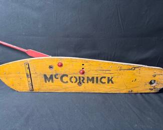 McCormick Wood Display