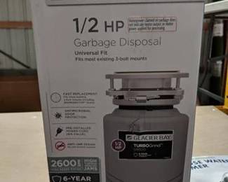 TurboGrind 1/2 hp. Continuous Feed Garbage Disposal