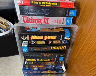 Vintage PC Video Games