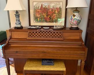 Kimball Console Piano