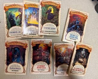 Fighting Fantasy game books 