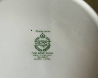 Minton China Set