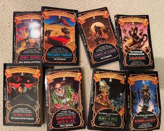 Fighting fantasy game books 