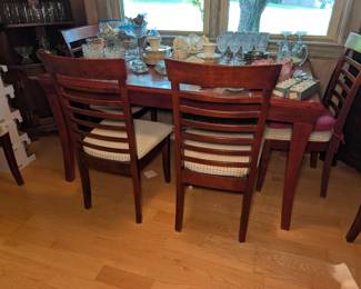 Dining Table with Chairs (6)