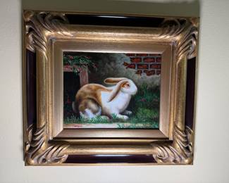 Gleason Rabbit Painting