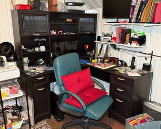 Computer Desk and Office Chair