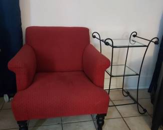 Armchair and Side Table