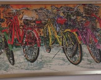 Bicyclesunsigned print