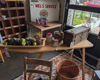 Vintage Wooden Ironing Board
