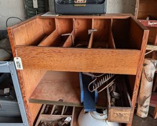 Wooden Display Rack