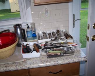 STAINLESS FLATWARE & MISC.