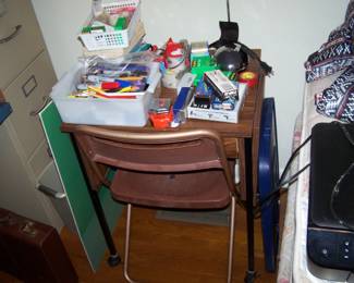 TYPEWRITER TABLE & MISC.