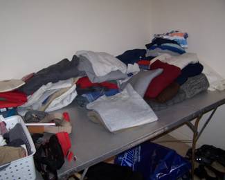 TABLE OF CLOTHING