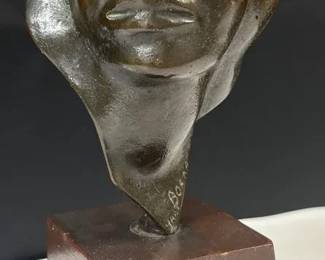 Gustavo Boada Magnificent Negress Bronze Sculpture