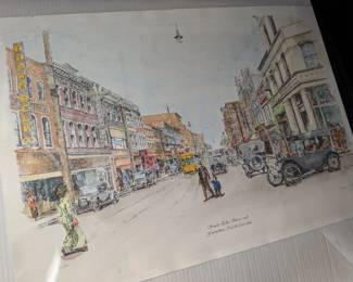 Maggi Clark "South Elm Street Greensboro North Carolina"