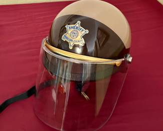 Police Sheriff Motorcycle Helmet