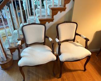 Side Chairs upholstered- pair